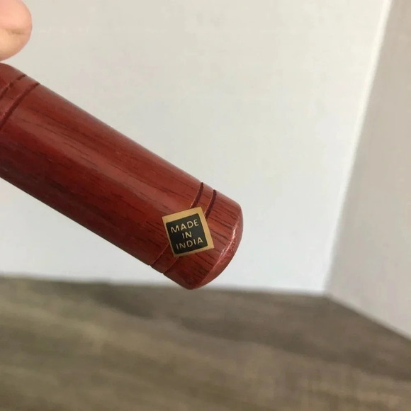 Vtg Brass and Wood Letter Opener - Picture 3 of 7